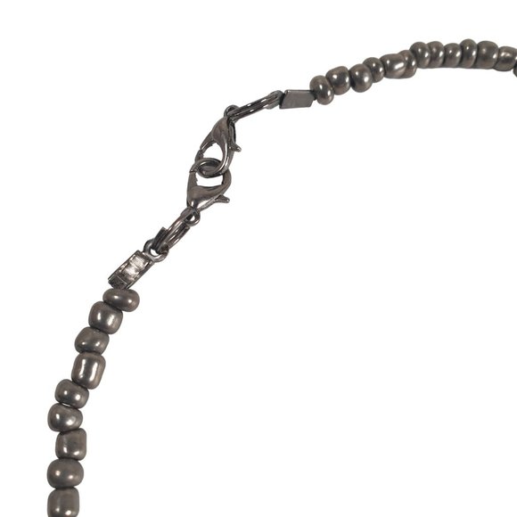 Handmade Beaded Necklace Jewelry 22" Length Glass Plastic Gem Costume Colorful - Picture 5 of 7